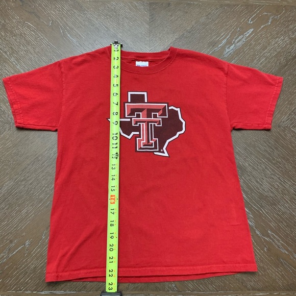 Texas Tech University red T-shirt Texas Logo - Picture 4 of 6
